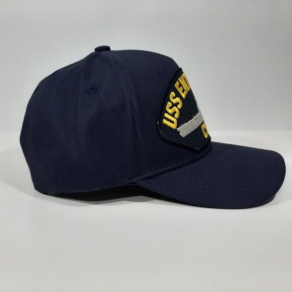 U.S. Navy USS Enterprise CV-6 Men's Cap Hat Navy - Picture 3 of 4